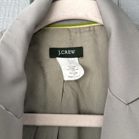 Jcrew Gray Blazer Size 4 - Picture 2 of 3